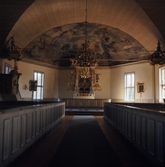 Interiör från Järnboås kyrka, 1970-tal