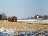 Vy mot Hackvads kyrka, 1976