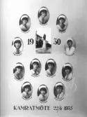 Avgångsklass 1930 på kamratmöte, 1935-06-22