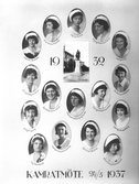 Avgångsklass 1932 på kamratmöte, 1937-05-24