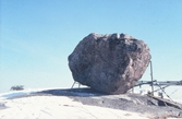 Stor sten på toppen av Storstenshöjden, 1970-tal