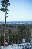 Landskapsbild från Storstenshöjden, 1970-tal