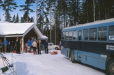 Busshållsplatsen vid Storstenshöjden, 1970-tal