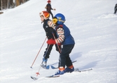 Juniorer i slalombacken i Storstenshöjden, 1970-tal