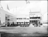 Stockholmsutställningen 1930
Exteriörer, Åtvidabergs industrier, fasader, trädgårdsväxter