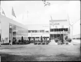 Stockholmsutställningen 1930
Exteriörer, Åtvidabergs industrier, fasader, trädgårdsväxter