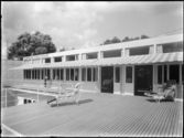 Stockholmsutställningen 1930
Sjukhuset, terrass med vilstolar