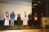 Diplommottagare 2002. Från vänster Ingrid Wikars, Thure Herbertsson, Gunvor Edvall, Ulla Brandt, Börje Gustavsson, Göran Furuland, Kjell Nilsson.