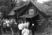 Höstutflykt 1989 till hembygdsgårdar i Roslagen.