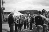 Utflykt under Kulturhuvudstadsåret 1998. Hembygdsfest i Rönninge by.