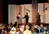 En pågående föreställning inför sittande publik, Teaterhuset okänt årtal.