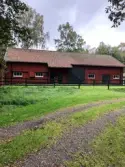 Stall på Sporred Tvärgården i Sporred, Kållered, i Mölndals kommun, den 20 september 2019.