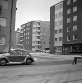 Korsningen Lövstagatan-Tegnergatan, 1960-tal