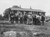 Slåtter vid norra gården, 1902