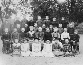 Skolklass, ca 1900