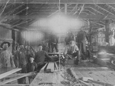 Sågverksarbetare vid Ramsågen, ca 1900