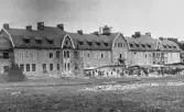 Byggande av sanatorium, ca 1913