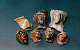 Keramikhuvuden. Lödöse museum