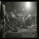 1950. Frankrike. Träarbetare