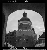 511 Gripsholms Slott för Allers. Ett av slottets fyra huvudtorn, Griptornet.