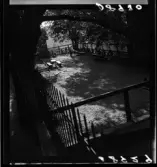 539 Söder. Gården till en förskola/skola.