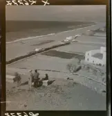 568 F. Stieg Trenter, Torremolinos. Utsiktpunkt. Vy över hav och hus.