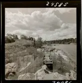 568/1 Trenter Stieg Sommar-Gåtebo. Tagning ateljén.