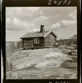 568/1 Trenter Stieg Sommar-Gåtebo. Tagning ateljén.