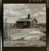 568/1 Trenter Stieg Sommar-Gåtebo. Tagning ateljén.