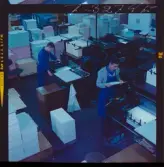 585/8 Facit Tokyo Daberg. Arbete i ett tryckeri.