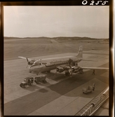 1678 DC 6:a på Bromma flygplats