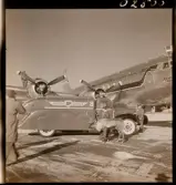 1678 Tankning av BP Bensin på Bromma flygplats