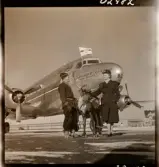 1678 Ren och lapp på Bromma Flygplats