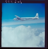 1678/I Scandinavian Airlines System Kodacolor-Flygplan i luften