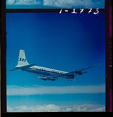 1678/I Scandinavian Airlines System Kodacolor-Flygplan i luften