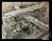 1678 P DC 6:a i hangar på Bromma rep. för Vi