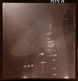 1690 New York, allmänt. nattbild. Skyskrapor.