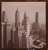 1690 New York, allmänt. Vy över skyskrapor.