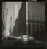 1690 A New York, allmänt. Trafik på gata.