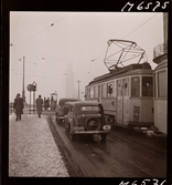 1723 B Stämningsmotiv, Stockholm Feb 1948; Stämningsbilder över Sthlm från Stadshuset Mars 1948