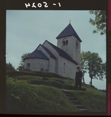 2358/8 Historiska boken Hamnbilder mm; Svartsjölandet; Stenbrottet mm; Våms kyrka; Djäknar; Gammalt slott