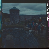 2358/8 Historiska boken Hamnbilder mm; Svartsjölandet; Stenbrottet mm; Våms kyrka; Djäknar; Gammalt slott