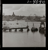 2358/8 Historiska boken Hamnbilder mm; Svartsjölandet; Stenbrottet mm; Våms kyrka; Djäknar; Gammalt slott