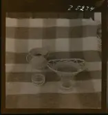 2370 Nilsson Fröken, Majvägen 7, Bromma Handarbete-korgflätning-tagn. Svensk Hemslöjd; vid Spinnrocken Jan. 57