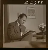 2379 Stockholm-tidningen Brusewitz o Örtengren på studion för intervju