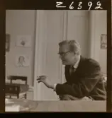 2381 Stockholm-tidningen Brusewitz o Örtengren på studion för intervju