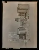 2373 Astra Södertälje exteriör; Reproduktiosnegativ, montage, exteriör