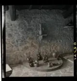 1950. Frankrike. Vallauris. Keramikfabrik krus