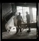 1950. Frankrike. Vallauris. Keramikfabrik