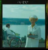 2777/1 Flickporträtt. Sjuksköterska.